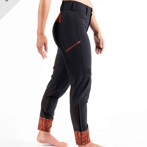 Wild Rye Freyah Soft Shell Bike Pant in Terracotta NWT Women Size 12 $189 MSRP - Picture 16 of 16